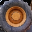 Picture of a wheel on a digger.